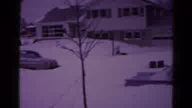 Hagerstown Maryland USA (1959): Major Snowstorm Drops Multiple Feet Of Snow In