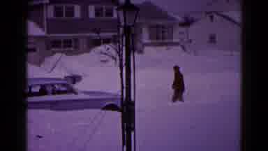 Hagerstown Maryland USA (1959): There Is No Way The Car Is Snowing For Both The