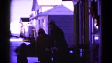 Hagerstown Maryland USA (1959): Old Movie Of Family Getting Ready For Christmas