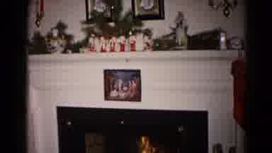 Hagerstown Maryland USA (1959): Christmas Celebration With Family