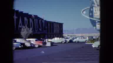 Nevada USA (1959): Semi-Full Parking Lot At Stardust Bowling Alley Circa Late