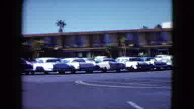 Nevada USA (1959): Parking Lot Of A Hotel