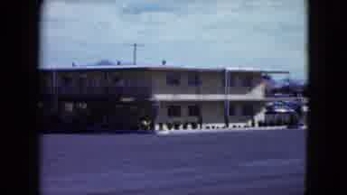 Nevada USA (1959): Recording Of A Hotel With A Truck Located In The Parking Lot