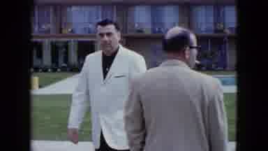 Nevada USA (1959): A Man At A Hotel Or Country Club Wearing A Nice Suit In A Stern