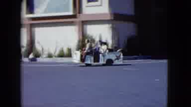 Nevada USA (1959): The Person Is Happily Driving In The Car