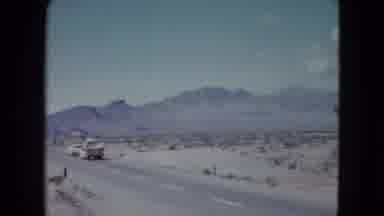Nevada USA (1959): A Road Is Like Very Beautiful And Colorful