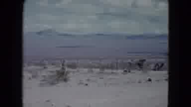 Nevada USA (1959): A View Of Rocky Mountains And Dry Desert Land