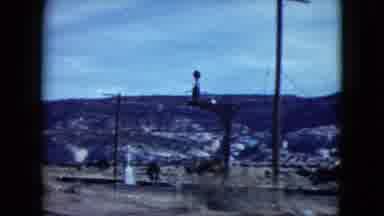 Nevada USA (1959): Driving On A Highway In The American West Through Canyons In