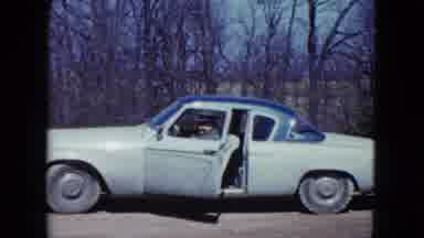 Nevada USA (1959): The Person Is Going To Car His Pet Is Kind Them