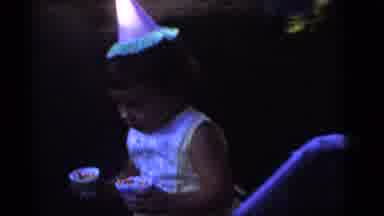 Camden New Jersey (1960): Birthday Party With Young Children And A Bald Baby In A