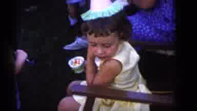 Camden New Jersey (1960): A Group Of People Celebrating The Birthday Of A Little