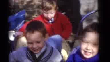 Camden New Jersey (1960): The Children's Are Enjoyed In The Sitting Chair