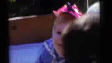 Camden New Jersey (1960): Child Plays Outside On A Nice Sunny Day Accompanied By