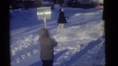 Camden New Jersey (1960): The Winter Season The Children's Were Playing In The