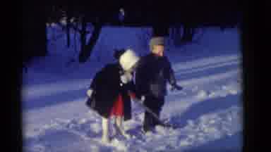 Camden New Jersey (1960): The Little Persons Are Playing And Enjoying In The Hill