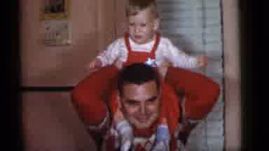 Camden New Jersey (1960): The Little Kid Is Playing And Sitting Of The Fathers