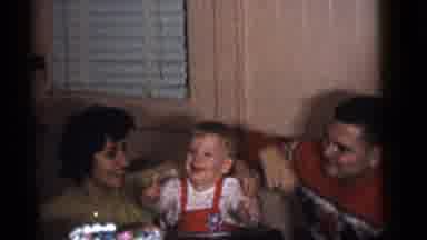 Camden New Jersey (1960): Family Coming Together To Celebrate Birthday