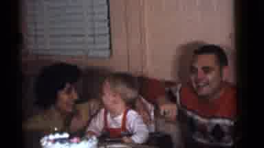 Camden New Jersey (1960): The Parents Are Playing His Child And Using Toys