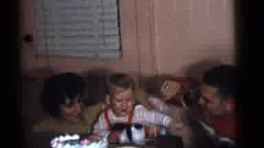 Camden New Jersey (1960): Men Women And Three Kids Are Playing With Toy