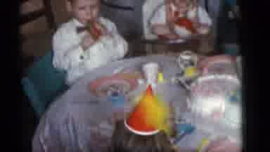 Camden New Jersey (1960): The Family Members Are Enjoyed In The Party To Eating