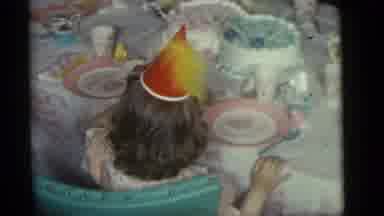 Baby's first birthday, or as parents call it, 'Survival Party'.