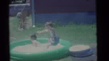 Camden New Jersey (1960): Group Of Children Jumping And Splashing In A Small Blow