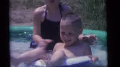 Camden New Jersey (1960): Two Boys And Two Girls Frolicking Happily Outside In