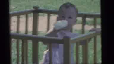 Camden New Jersey (1960): The Child Is Playing Very Interest
