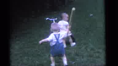 Camden New Jersey (1960): Family Footage Shows Toddler Boy Approaching Toddler