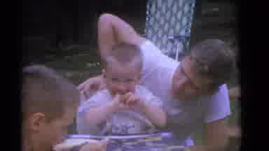 Camden New Jersey (1960): A Child Eating Food In The Park He Enjoyed To Eat A Food