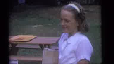 Camden New Jersey (1960): A Group Of Kids At The Park Eating And Playing
