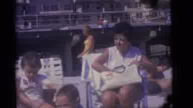 Camden New Jersey (1960): Many Off The Persons Are In The Park And Enjoying Them