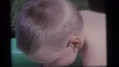 Camden New Jersey US (1960): The Boy Was Playing On The Water Tub