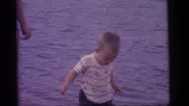 Camden New Jersey US (1960): Moms And Kids Swimming And Hanging Out At The Beach