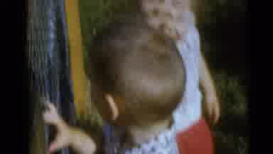 Camden New Jersey USA (1960): The Two Baby's Was Smiling Very Cute