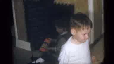Camden New Jersey USA (1960): Toddlers In The Living Room Of Their Home And Same