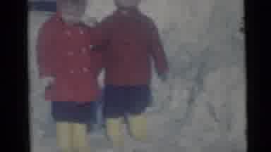 Camden New Jersey USA (1960): Old Footage Of Children Playing On Ground And In The