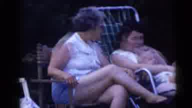 Camden New Jersey USA (1960): People Get To Enjoy Their Family Vacation Together