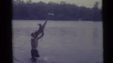 Camden New Jersey USA (1960): The Children's Are Playing In The Water Having Our