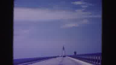 Miami Florida USA (1960): The Bridge That Stretches To See Is Beautiful From A