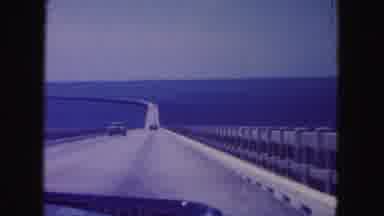 Miami Florida USA (1960): The Bridge Is Beautiful To Behold From A Distance