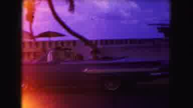 Miami Florida USA (1960): The Family Members Are Enjoyed In The Travelling