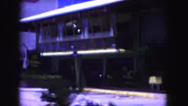 Miami Florida USA (1960): Main Street Driving Shot By Safari Motel