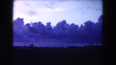 Miami Florida USA (1960): Old Damaged Family Vacation Footage Shows Landscape View