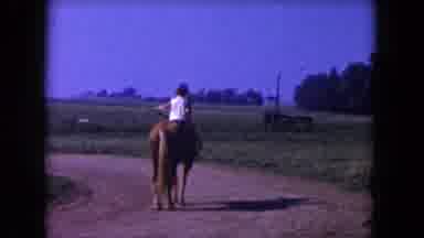 Miami Florida USA (1960): The Children Are Leaving The House And She Goes Along