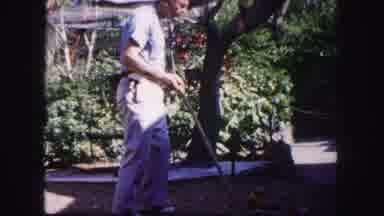 Tampa Florida USA (1960): The Person Is Doing Playing With Doll Very Talent