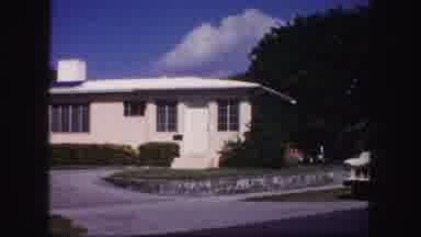 Tampa Florida USA (1960): A Nice House With A Really Long Driveway Designed For