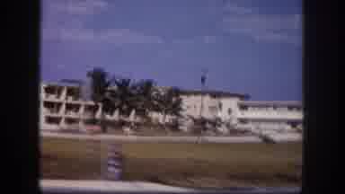 Tampa Florida USA (1960): Travelling In Speed By Car From Nearby Factory