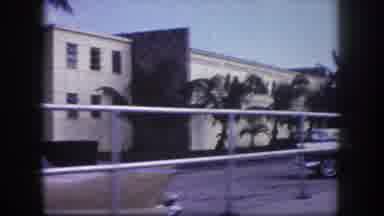 Tampa Florida USA (1960): View Of Ole Hickory Bar-B-Q Building On A Clear Day