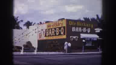 Tampa Florida USA (1960): A View Of A Town's Landmarks And Buildings